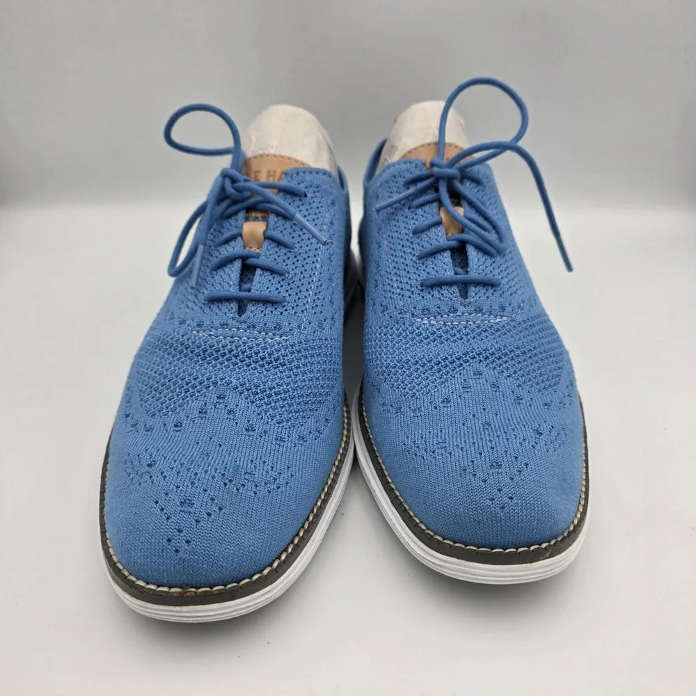 Cole Haan C29433 Original Grand Oxford Pacific Coast Blue Stitchlite Men 9 Shoes